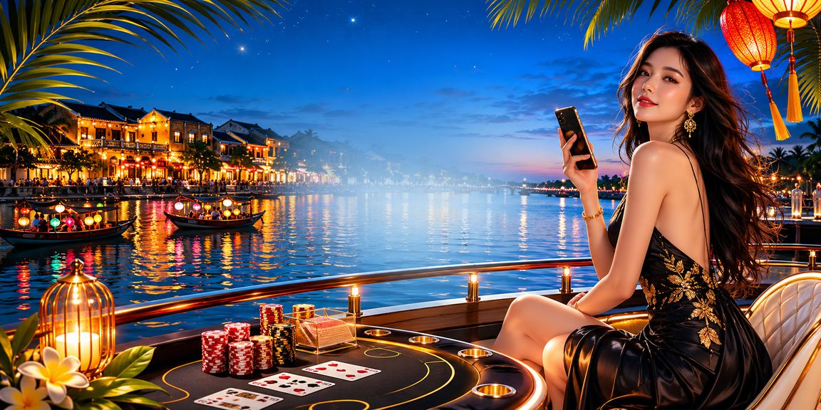 Đêm hội đèn lồng Hội An kết hợp trải nghiệm Baccarat trực tuyến